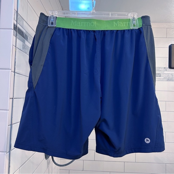 Mens Marmot Navy Blue Hybrid Shorts Sz. XL - Picture 4 of 11